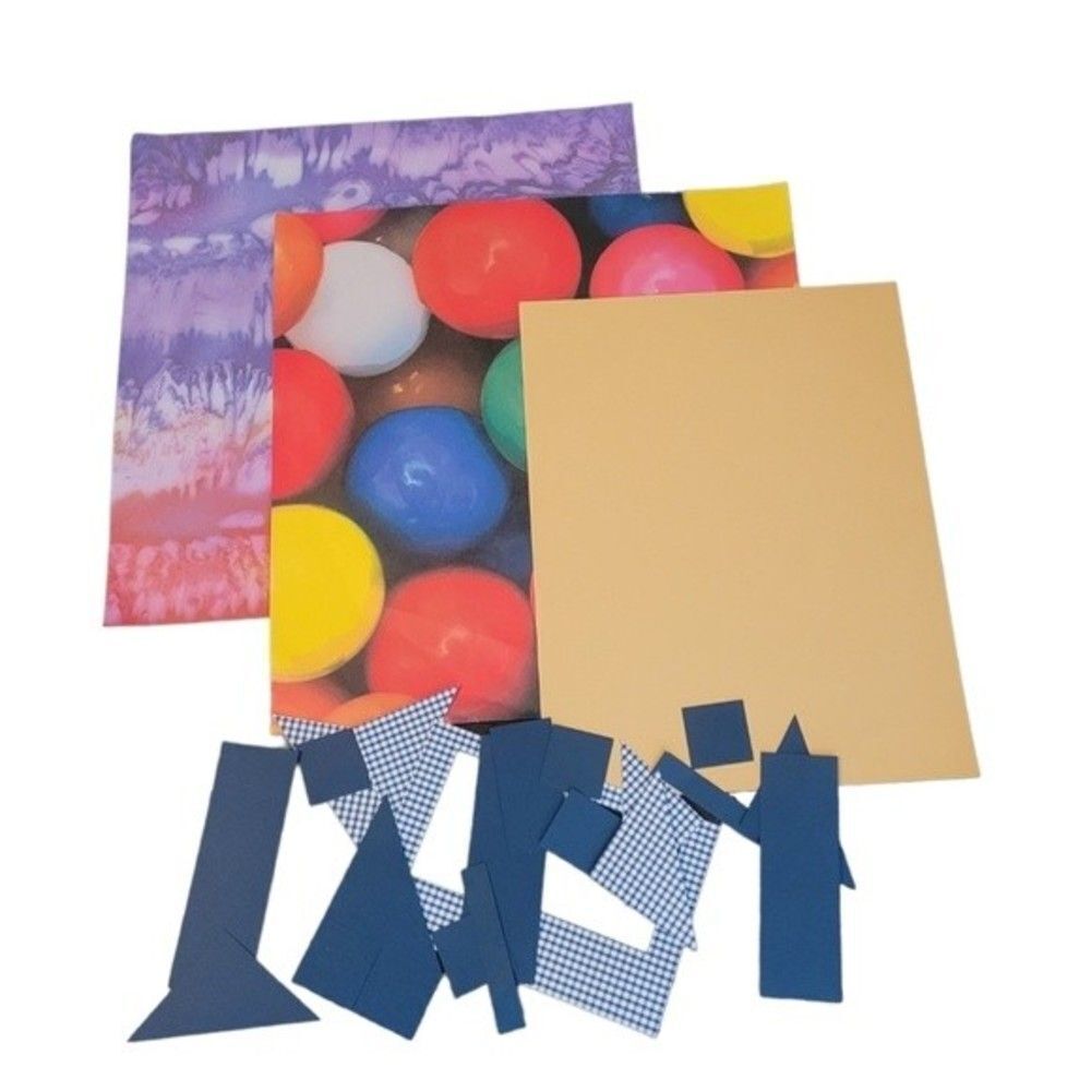Paper Colorful memory kit paper Scrapbook paper plaid, tue dye gum type items …